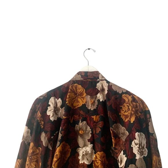 Whistles Vintage Silk Floral Button Down - Picture 4 of 9